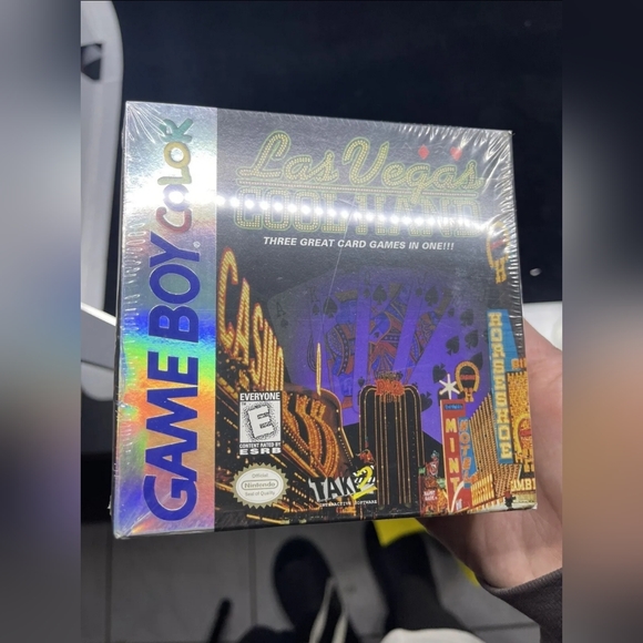 Las Vegas Cool Hand (GameBoy Color) - Factory Sealed CIB (Holo Box) - Mint. - Picture 2 of 8